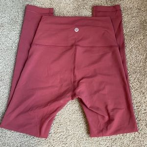 Lululemon Wunder Train Chianti 4